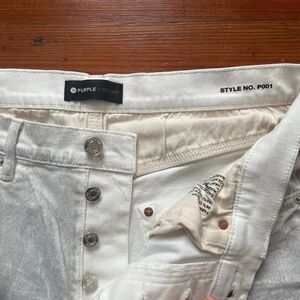 Unbranded Men's White and Cream Jeans